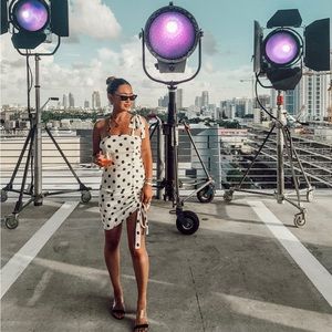 Revolve Lovers & Friends Polka Dot dress